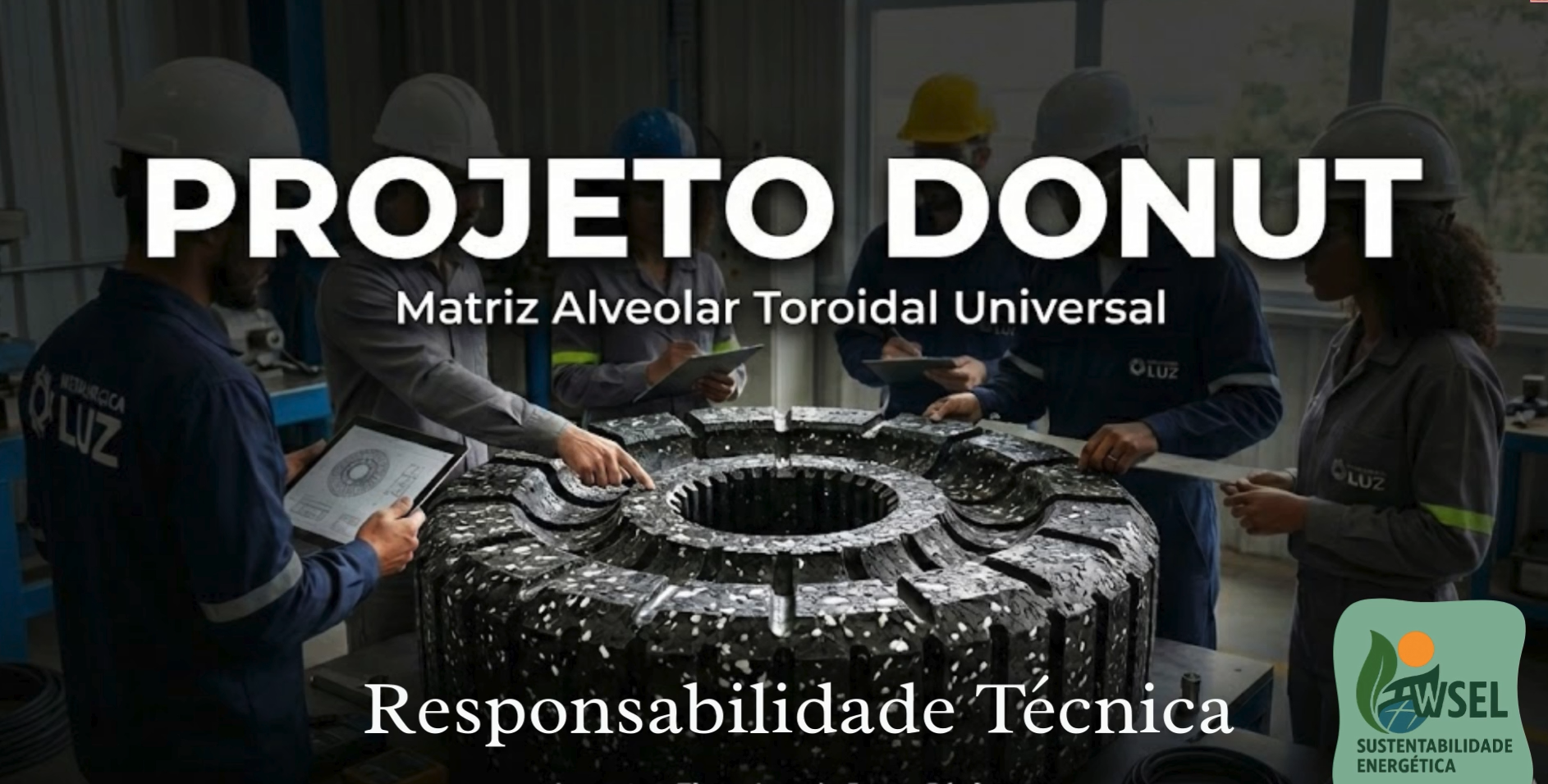 Projeto Toroid Briquete - Donut